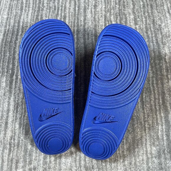 Nike Kobe Offcourt Slide Shoes Mens Size 12 Hyper Royal White Sandals IF2870